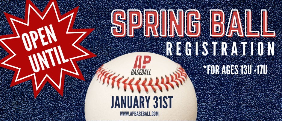 SPRING REGISTRATION NOW OPEN